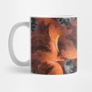 Planets pattern Mug